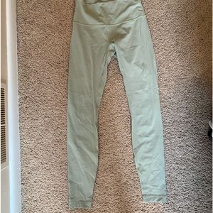 Sage green lululemon leggings